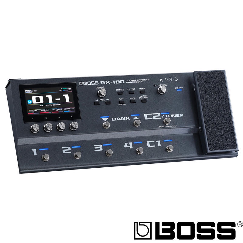 【又昇樂器】Boss GX-100 電吉他 Bass 貝斯 頂級/觸控 綜合效果器