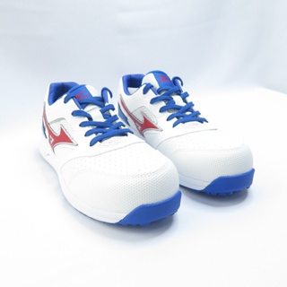 Mizuno LS II 防護鞋 工作鞋 安全鞋 鞋頭防護 3E楦 F1GA213410 白x紅【iSport】