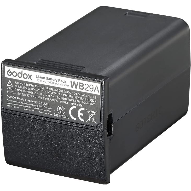 [現貨] GODOX 神牛 AD200 AD300 通用鋰電池14.4V/3000mAh公司貨 AD200-WB29A
