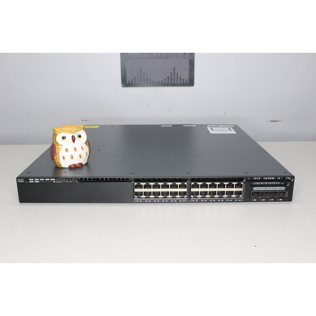 Cisco WS-C3650-24PS-L 24-Port PoE+ 3650 Switch