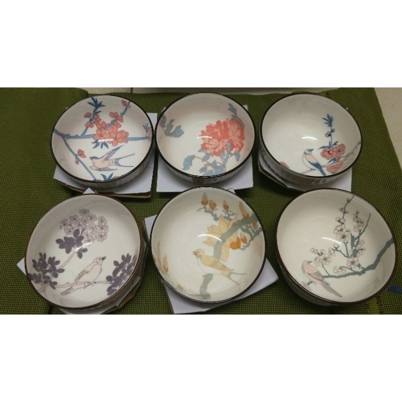 花鳥圖瓷碗（開發金股東紀念品）/鍋寶瓷碗