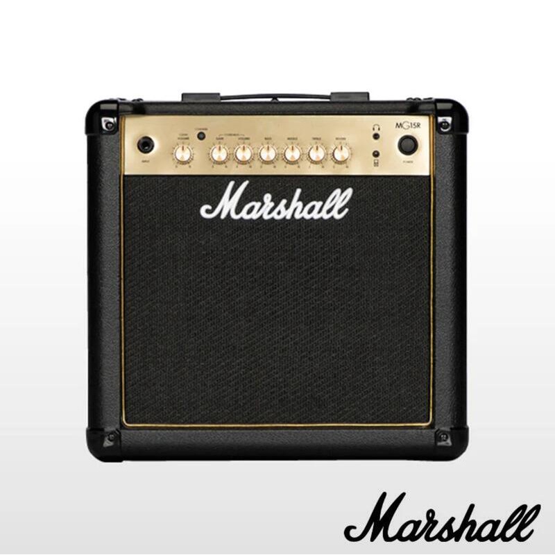 【名人樂器】Marshall MG15R 15瓦 電吉他 音箱 兩個Channel 含Reverb