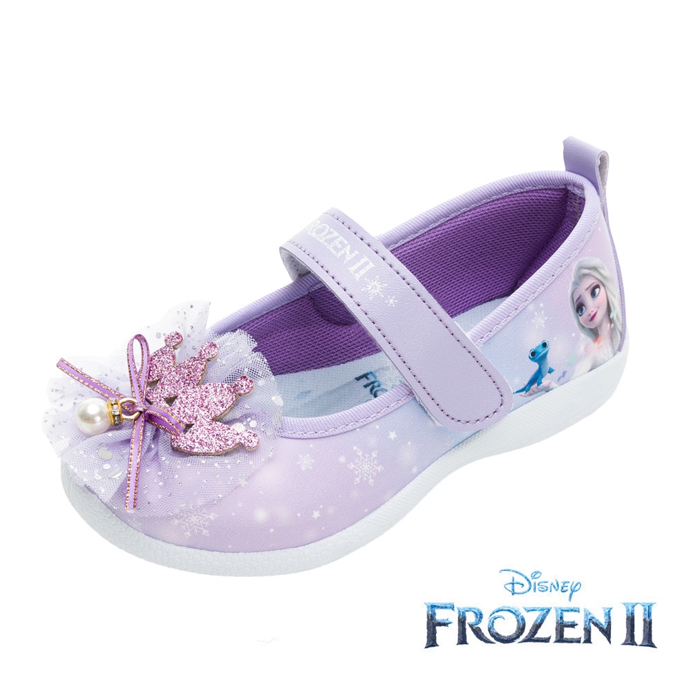 迪士尼 冰雪奇緣 童鞋 公主休閒鞋 Disney紫/FNKP25237/K Shoes Plaza