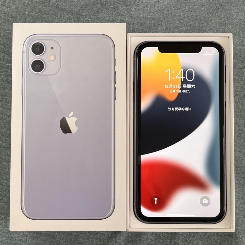 iPhone 11 64G 紫 9成新 功能正常 二手 Iphone11 i11 6.1吋 apple 蘋果 台中