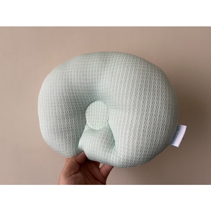 🔺二手🔺air cossi 超透氣抗菌天絲3D嬰兒枕