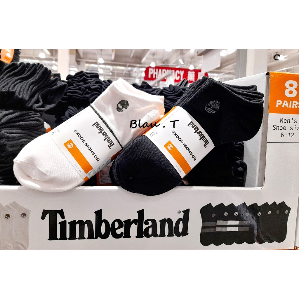 【好市多正品】Timberland 男短襪 8雙組 男運動襪 /好市多代購 COSTCO