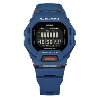 CASIO卡西歐 G-SHOCK 藍芽 海軍藍 經典方型 運動系列 GBD-200-2 45.9mm