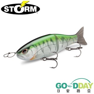 >日安路亞< STORM ARASHI GLIDE BAIT AGB19 多節魚