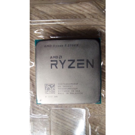 二手 CPU AMD Ryzen 7 2700X 處理器 R7 2700X CPU