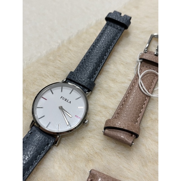 快速出貨💕全新正品 FURLA 莫蘭迪色 手錶 女錶 石英錶 附替換錶帶