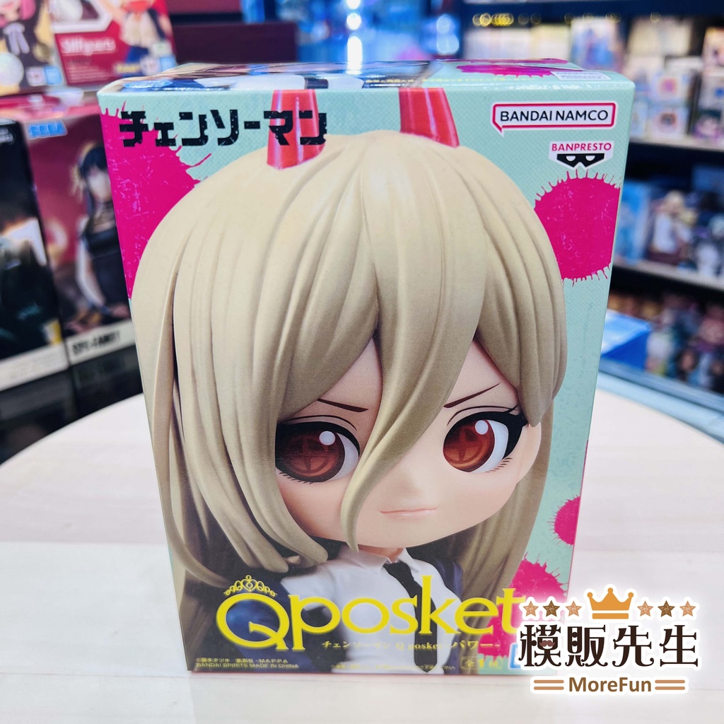 【模販先生】現貨 日版 BANPRESTO 鏈鋸人 Q posket 帕瓦 血之惡魔 電鋸人 景品 公仔 模型