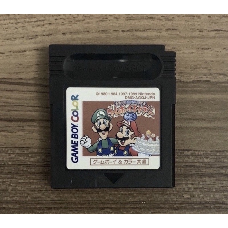 (附卡盒) GameBoy Color GBC Game&amp;Watch Gallery3 瑪利歐 小遊戲合集3 日版 正版