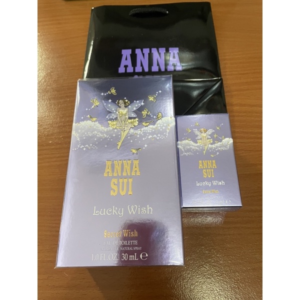 跳蚤市場 ANNA SUI 安娜蘇 Lucky Wish 幸運精靈 女性淡香水 30ml+5ml