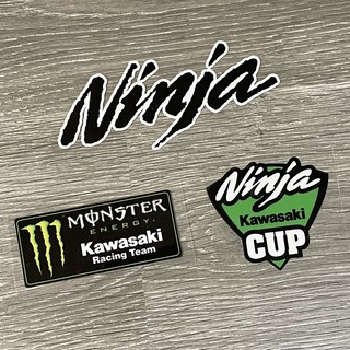 GP殿堂「車手貼紙」WSBK Kawasaki Racing Team 川崎車隊 Logo 貼紙 Ninja