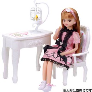 「芃芃玩具」Licca 莉卡娃娃 莉卡娃娃配件 LF-12 公主椅子＆桌子套組不含娃娃 日本進口 貨號85285