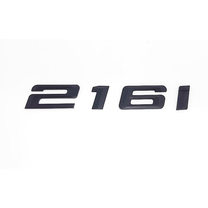 圓夢工廠 BMW 2系列 F45 F46 216I 216i 後車箱 改裝 消光黑車標 車貼 字貼 字標 同原廠款式