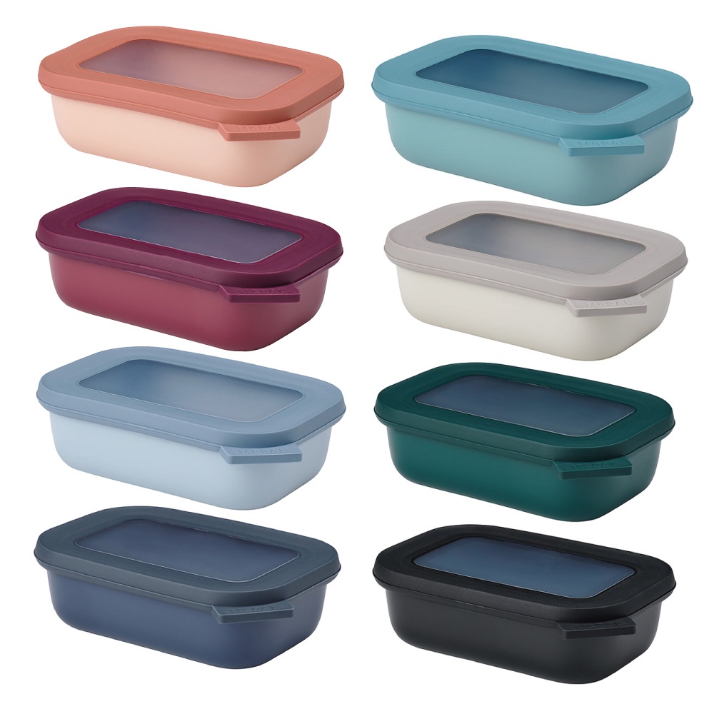 [限時優惠]【荷蘭 Mepal】方形密封保鮮盒500ml(淺) 13色《WUZ屋子-台北》保鮮盒 密封盒 便當盒