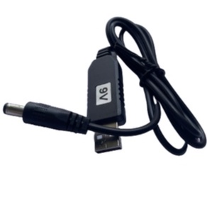 USB升壓線 DC TO DC 12V 充電寶5V升壓 12V9V模組輸出介面5.5*2.1MM