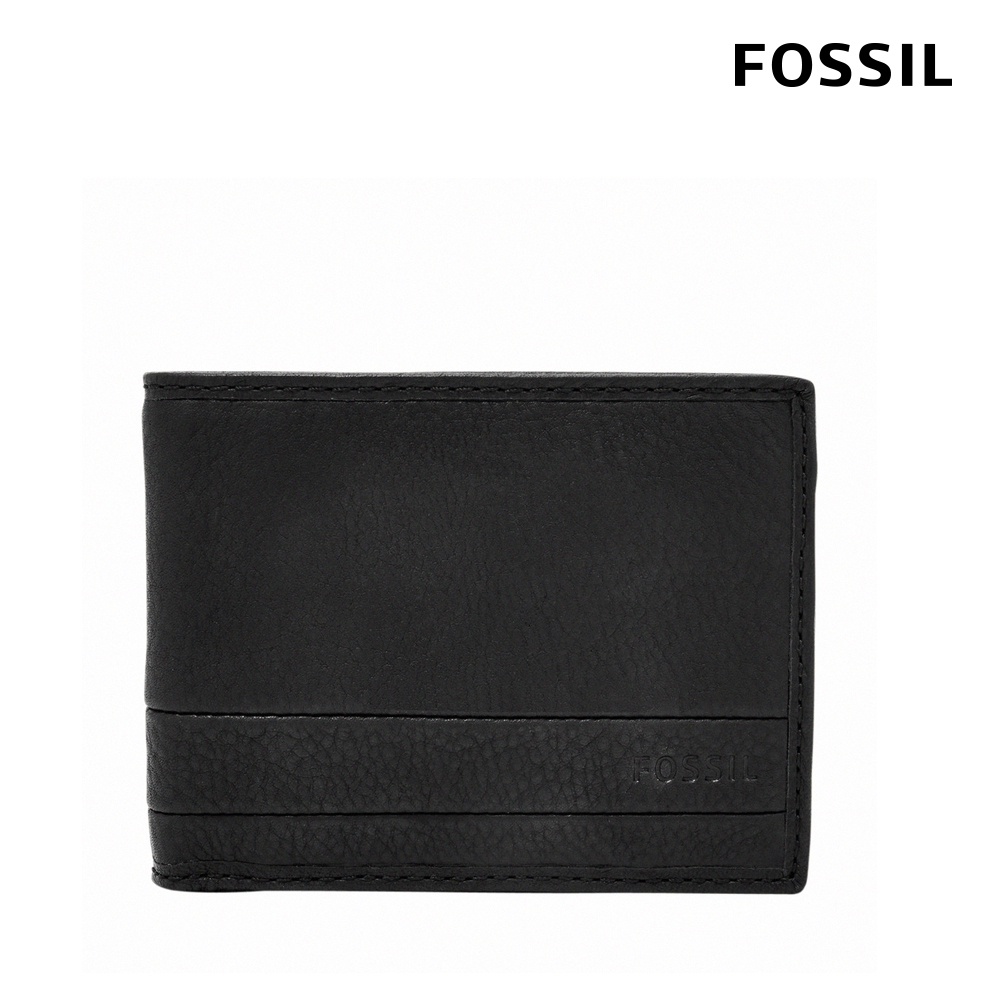 【FOSSIL 官方旗艦館】Lufkin 柔軟多卡零錢袋短夾 (兩色可選)