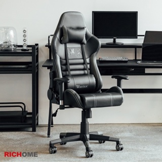 RICHOME CH1352 WARRIOR魅影電競椅(可調節頸枕)-2色 電競椅 電腦椅 辦公椅