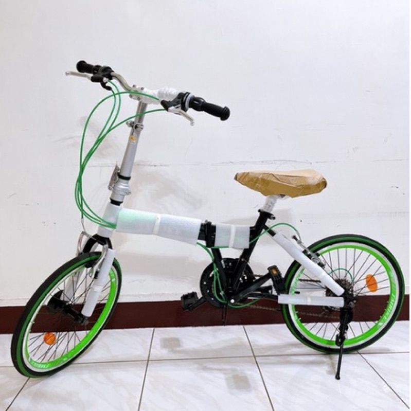 TMBIKE 變速腳踏車（螢光綠）