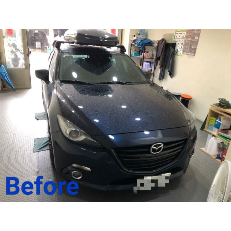 台中隔熱紙工作室/Mazda 3/全車拆貼克麗M系列