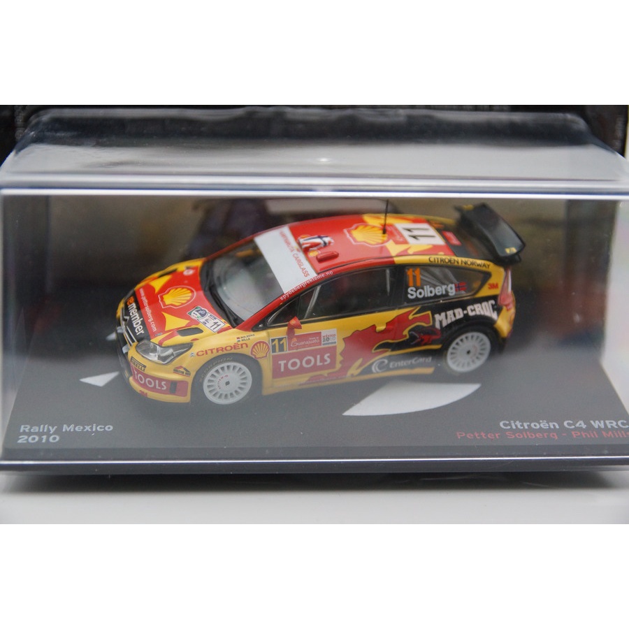 Altaya 1/43 WRC Citroen C4 WRC 2010 #IXO