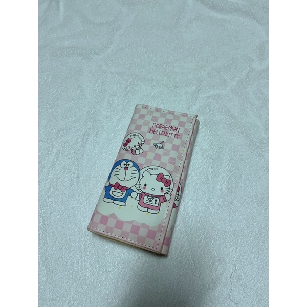 哆拉A夢x Hello kitty長皮夾 小叮噹