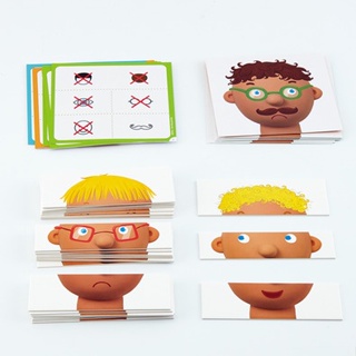 法國 Nathan 小警探抓壞人 臉孔配對遊戲 幼兒園教具 教具 玩具 4Y+ 兒童玩具 學習教具