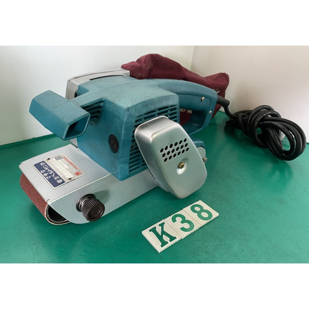 【有中-日本外匯品】牧田 Makita 9900B砂布帶磨光機/戰車(76*533mm)(有瑕疵圖8){K38}