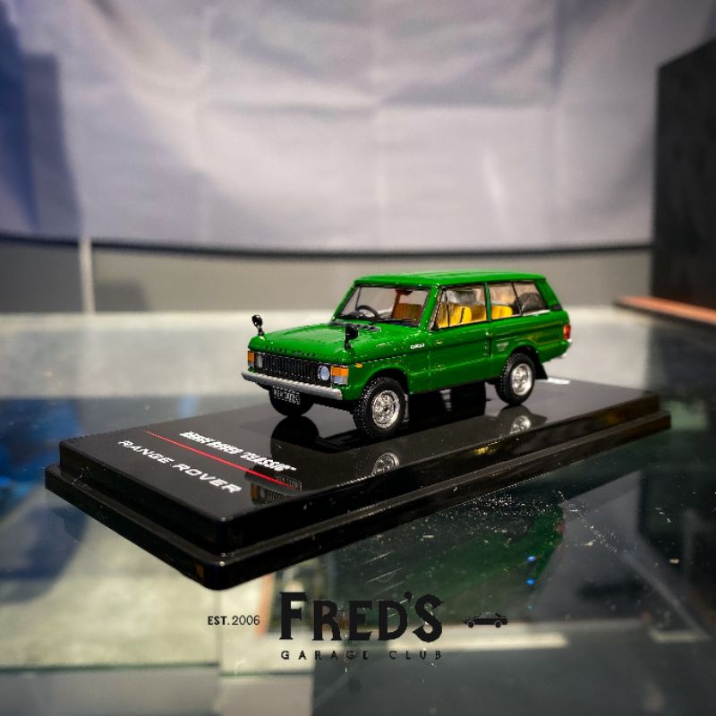 Inno 1/64 模型車 Land Rover Range Rover Classic 英國綠