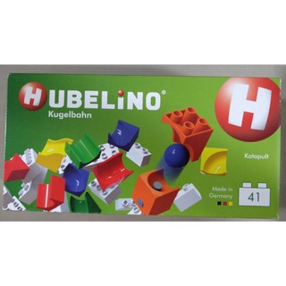 德國HUBELiNO軌道式積木 41PCS 發射器套件組合 (與LEGO Duplo相容)