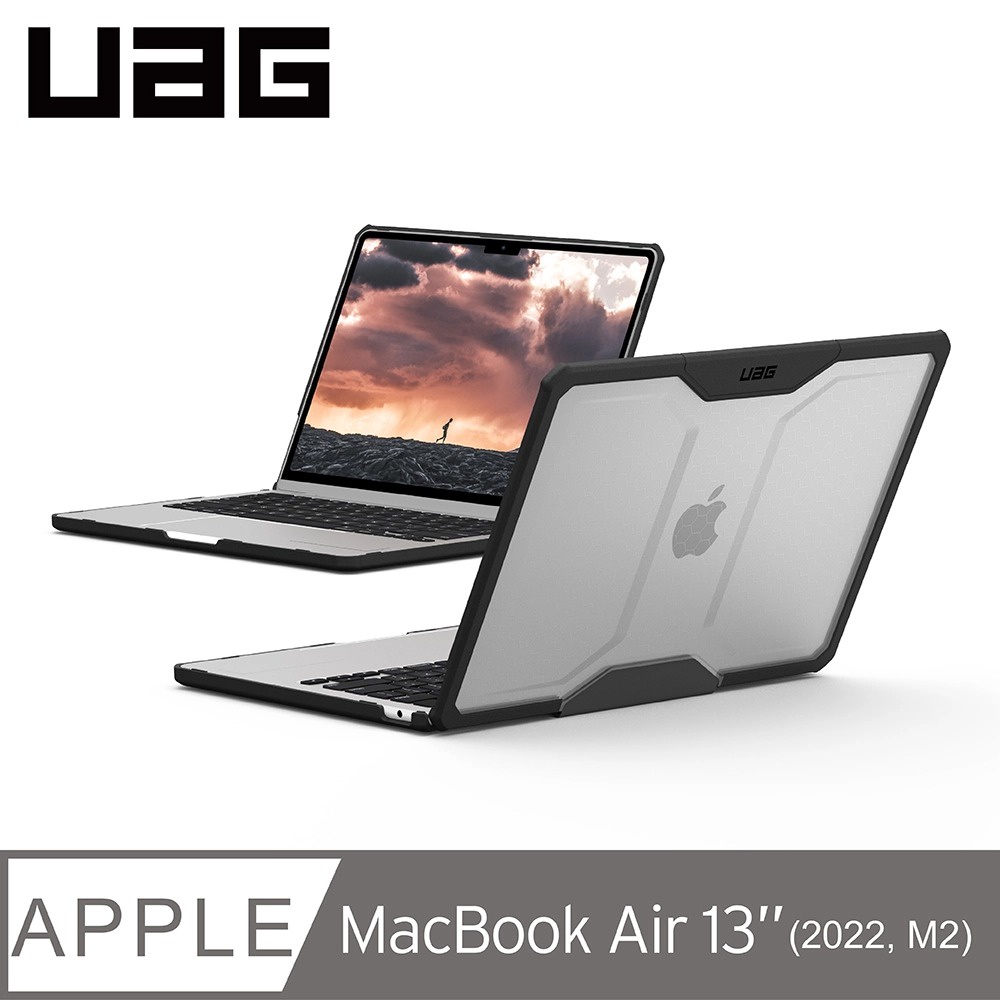UAG 2022 Macbook Air 13 M2  耐衝擊保護殼-全透明 電腦殼