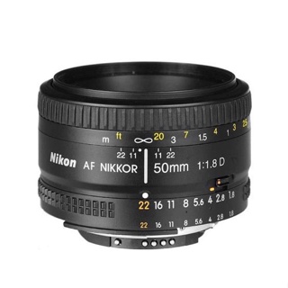 (台中柯達行）Nikon AF NIKKOR 50mm f1.8D 鏡頭 免運費💳