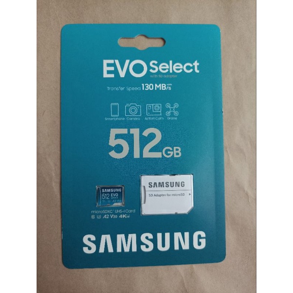 0三星SAMSUNG 512G EVO Plus micro SDXC U3 A2 V30高速記憶卡