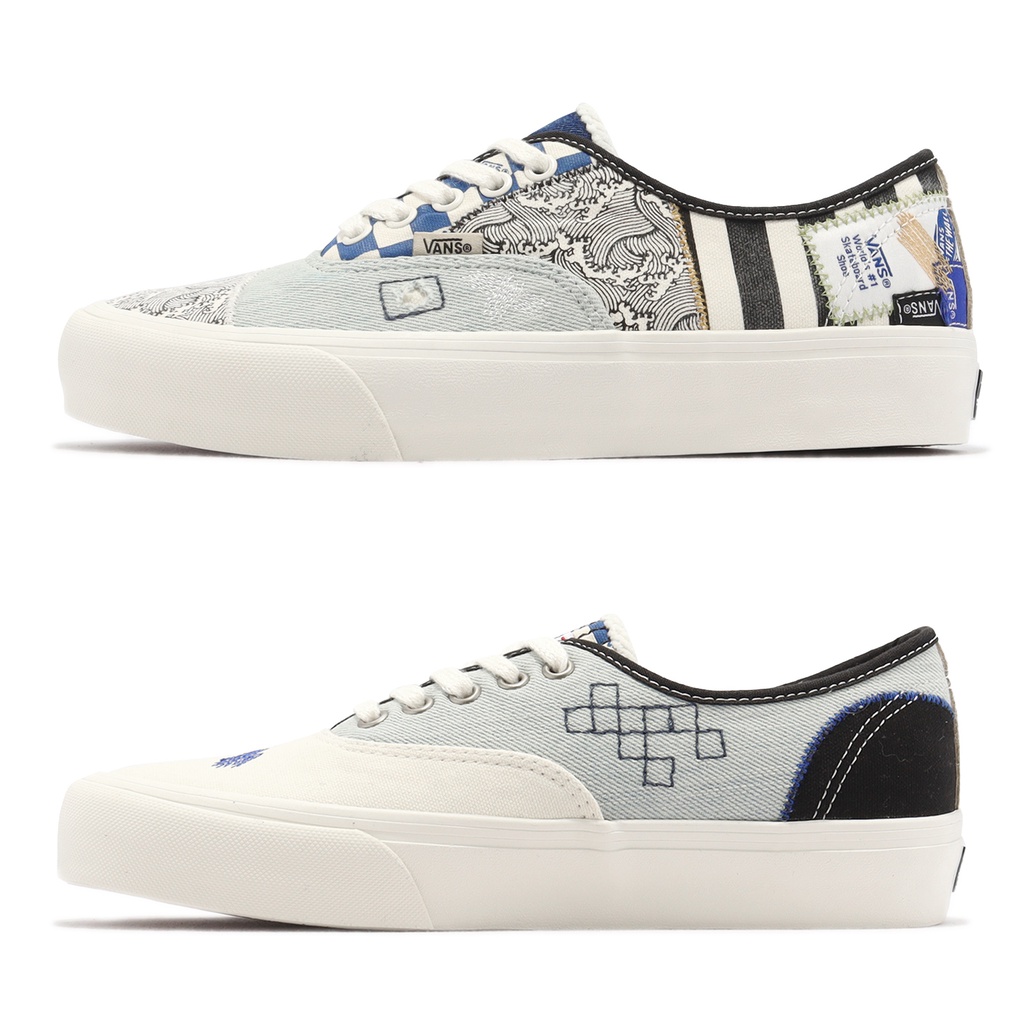 Vans Authentic VR3 拼接 環保系列 帆布 單寧 海浪 大麻葉 男女鞋 ACS VN0005WQ448