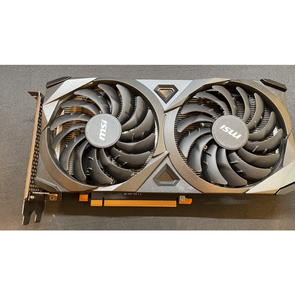 保固內 9 成新：MSI GeForce RTX 3060 Ti VENTUS 2X 8G OCV1 LHR