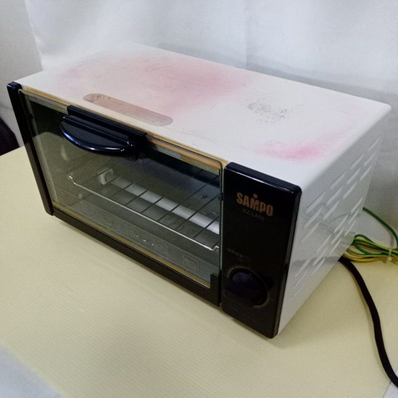 二手聲寶SAMPO電烤箱KZ-LA06 6公升烤麵包機
