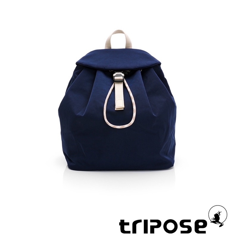 Tripose-URBAN輕量尼龍束口後背包(小)(深海藍)降價