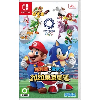 switch 遊戲片 瑪利歐&amp;索尼克 AT 2020東京奧運 二手近全新
