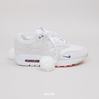 NIKE AIR MAX 1 "Pom Pom Polka Dot" 冬去春來 白灰彩球 休閒鞋【FB4959-121】