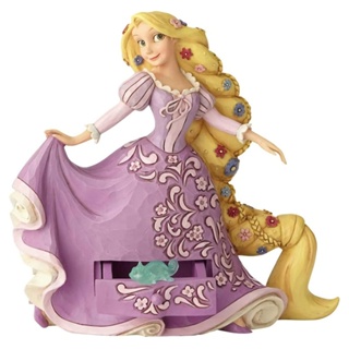 Enesco精品雕塑 Disney 迪士尼 長髮公主 樂佩小物抽屜居家擺飾 EN95948