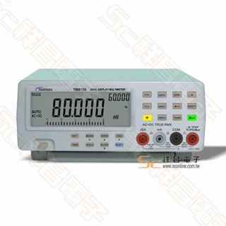 【祥昌電子】TM-8155 桌上型電錶 4 7/8 (80000Count)桌上型電錶 RS-232