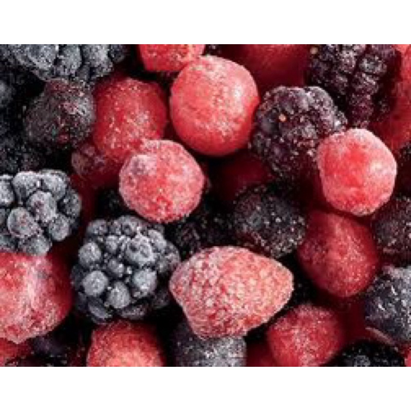 ㊝ ▛亞芯烘焙材料▟ 法國 冷凍綜合紅莓 冷凍草莓 冷凍藍莓 冷凍黑莓  冷凍水果 裝飾水果 1kg原裝