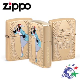 Zippo Windy / 風中女郎 85週年紀念版【限量發行】ZP717 / 48413【詮國】