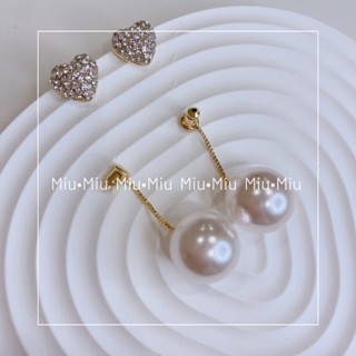 Miu•Miu-現貨-A-925銀針 氣質簡約珍珠 東大門熱賣款-24小時內發貨