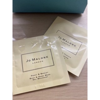 Jo Malone 英國梨與小蒼蘭潤膚乳 試用包 台灣百貨專櫃贈品