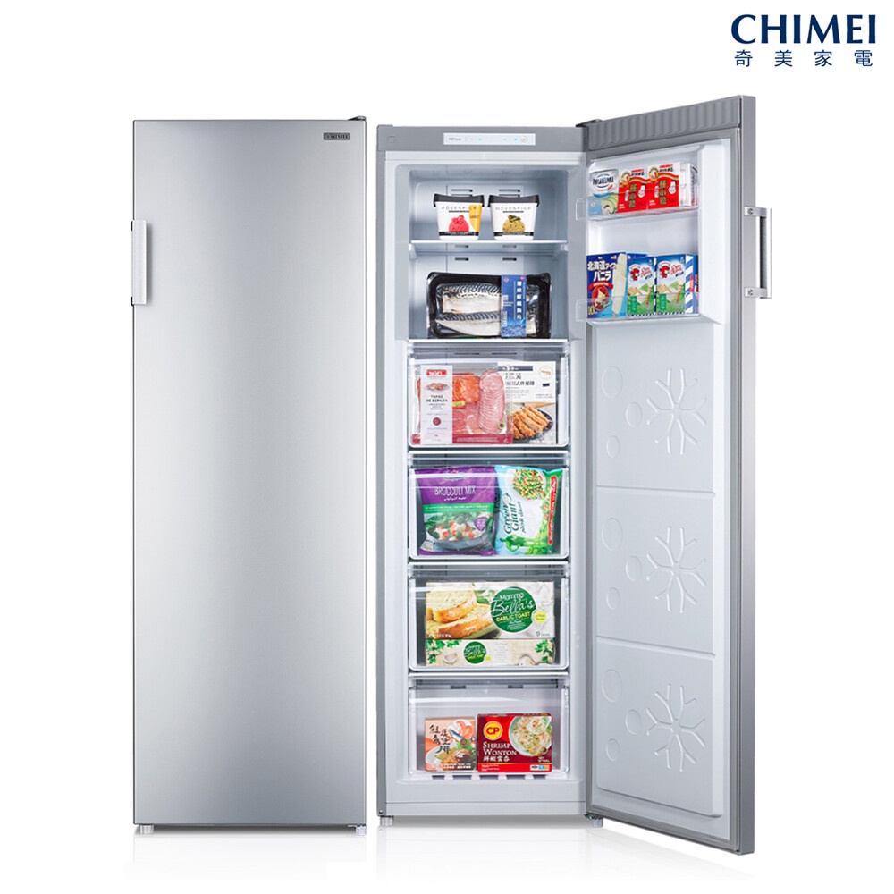 CHIMEI奇美210L 變頻直立式無霜冷凍櫃 UR-VS218W~含拆箱定位+舊機回收