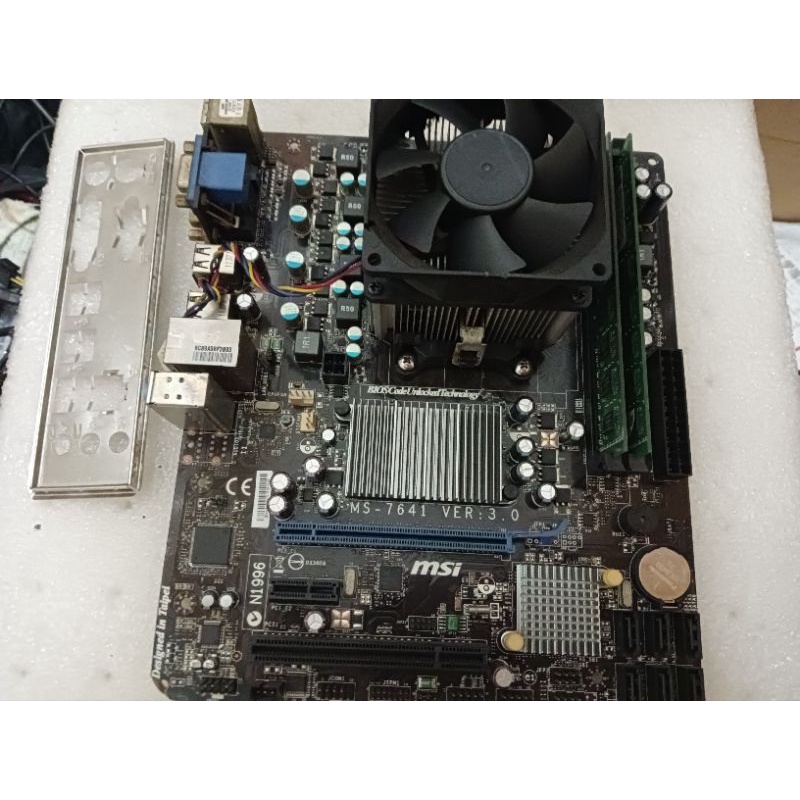 msi 760GM-P23(FX)+ CPU AMD FX-6100/AM3+/附風扇擋板
