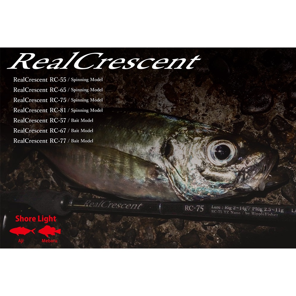 Ripple Fisher RealCrescent Rebirth Model 頂級根魚竿【小蝦米釣具】